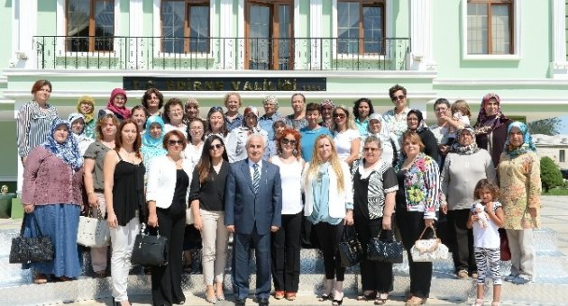 Edirneli Kadın Girişimcilerden, Vali Şahin’e Teşekkür Ziyareti