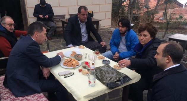 Edremit Belediye Başkanı Kamil Saka, Antandros Derneği’ni Ziyaret Etti