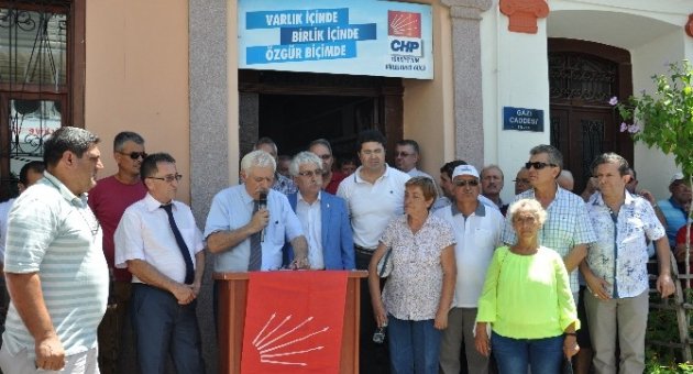 Edremit Chp’den Kınama