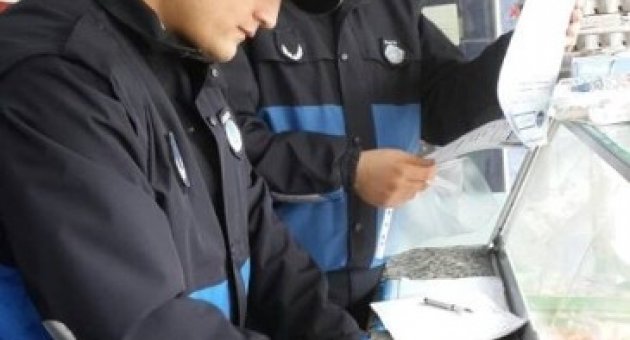 Edremit Zabıtadan Ruhsat Denetimi
