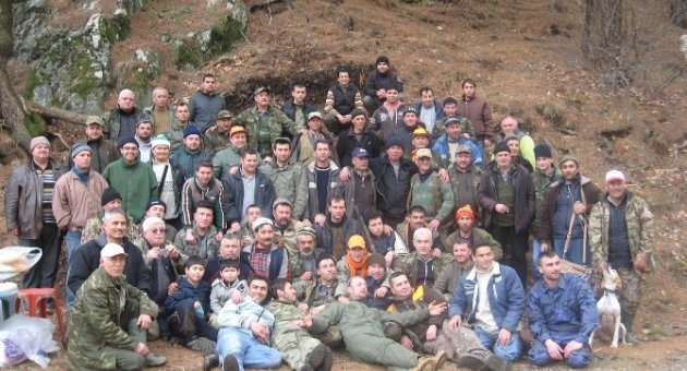 Edremitli Avcılardan Domuz Avı