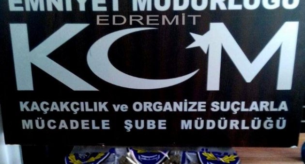 Edremit’te Ecstasy Operasyonu