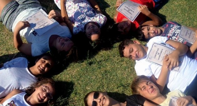 Edremit’te İngilizceyi Eğlenerek Öğrendiler