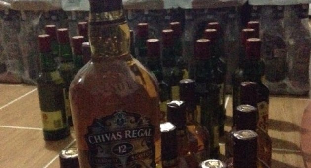 Edremit’te Kaçak İçki Operasyonu