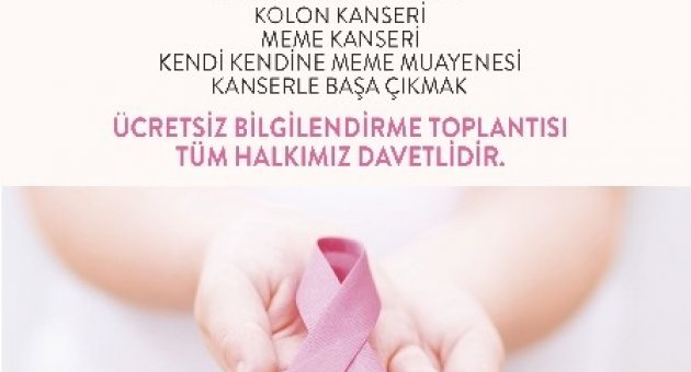 Edremit’te Meme Kanseri İçin Bilgilendirme Toplantısı
