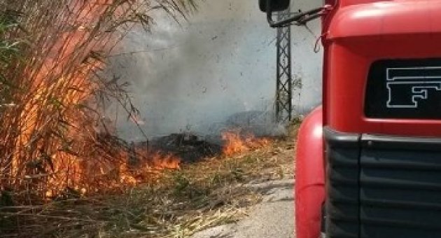 Edremit’te Sazlık Tekrar Yandı