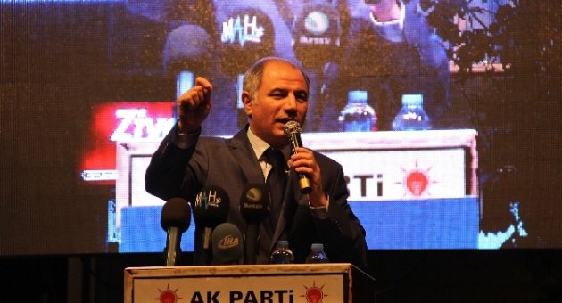 Efkan Ala Bursa’da Mahalle Mitingine Katıldı