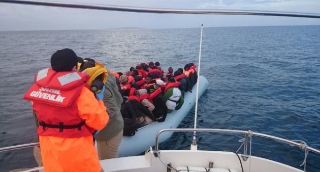 Ege Denizinde 123 Sığınmacı Yakalandı