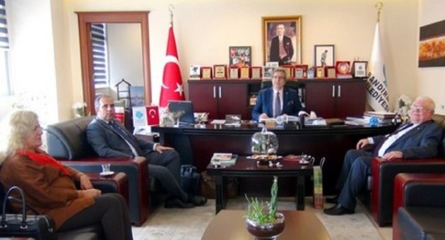 Ege Ve Marmara Çevreci Belediyeler Birliği’nden Ziyaret