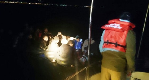 Ege’de 107 Kaçak Göçmen Kurtarıldı