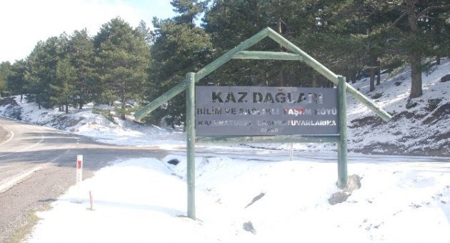 Egelilere Bahar Karı Süprizi