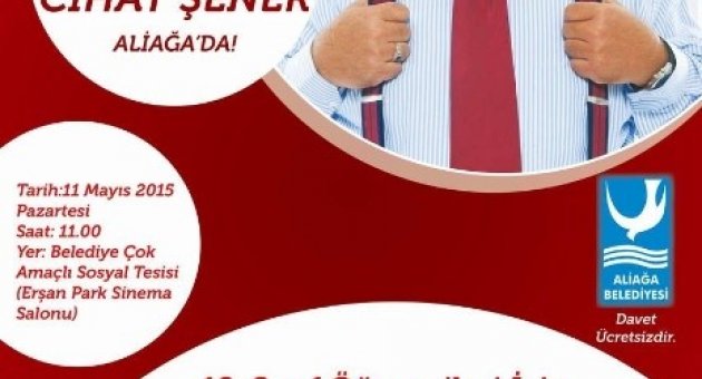 Eğitimci Cihat Şener Aliağalı Öğrencilerle Buluşuyor