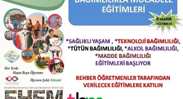 Ehem’den Bağımlılıkla Mücadele Eğitimleri Başlıyor