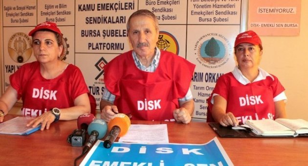 Emekliler Toplu Sözleşmede Haklarının Korunmasını İstedi