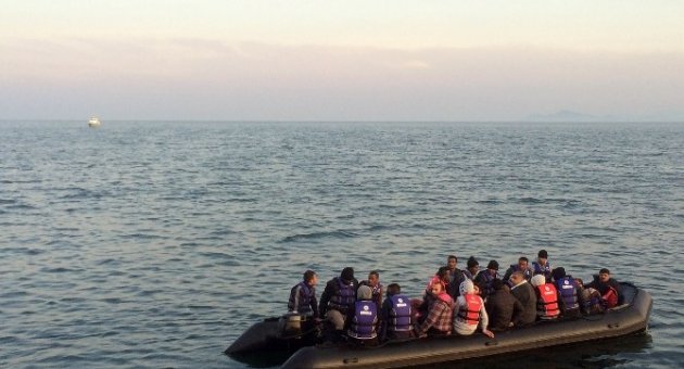 Enez Açıklarında Göçmen Operasyonu