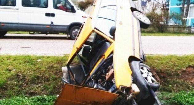 Erdek’te Trafik Kazası: 1 Yaralı