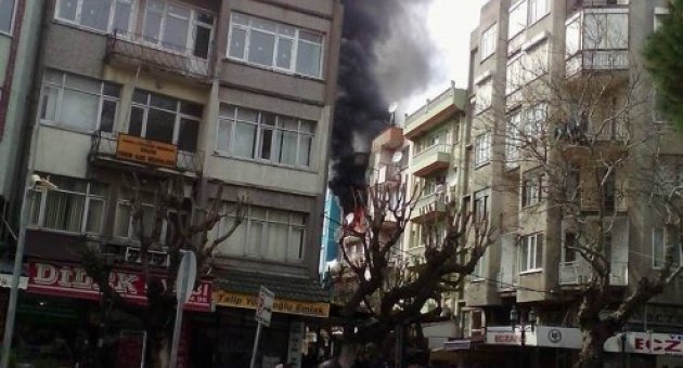 Erdek’teki Yangın Korkuttu