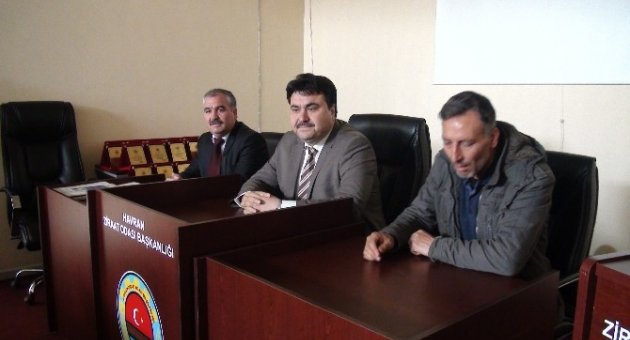 Ersoy’a Ziraat Odası’ndan Plaket