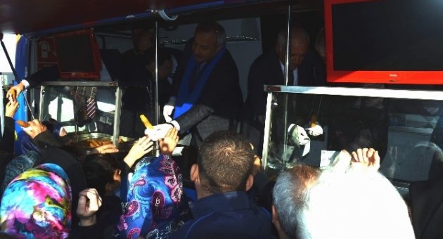 Erzurum’un Karı Bursa’ya Yağdı