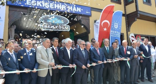 Eskişehir Hanı Butik Otel Oldu, Açılışı Müezzinoğlu Yaptı