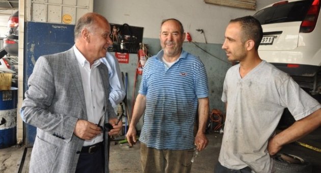 Esnaf Şeboy’un Tecrübelerinden Yardım İstedi