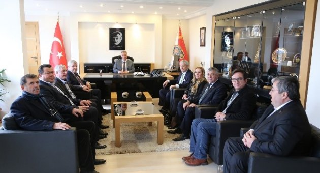 Etso’dan Edirne İl Emniyet Müdürü Erdoğan’a Ziyaret