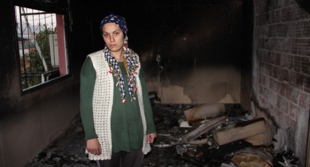 Evi Yanan Ailenin Yardım Çığlığı
