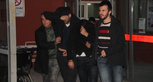 Fabrika Hırsızları Tutuklandı