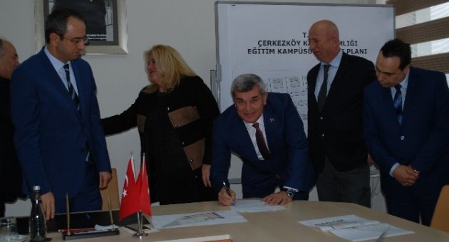 Fen Lisesi’nin Yer Teslimi Yapıldı