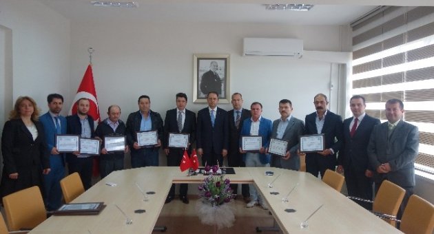 Fırıncılara Teşekkür Belgesi