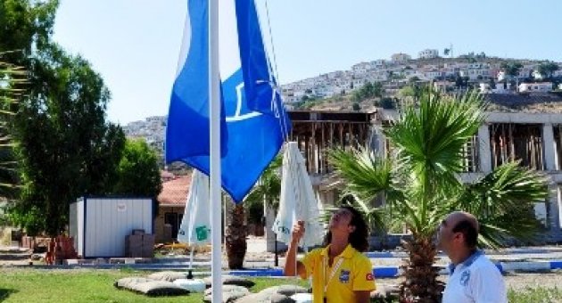 Foça’da 9 Plaj Mavi Bayraklarına Kavuştu