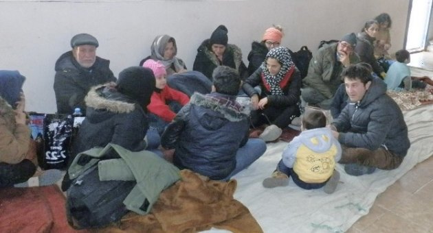 Foça’da Sığınmacı Operasyonu