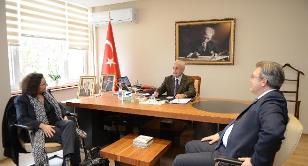 Fransa’nın İstanbul Başkonsolosu Domenach’tan Edirne Valisi Şahin’e Ziyaret