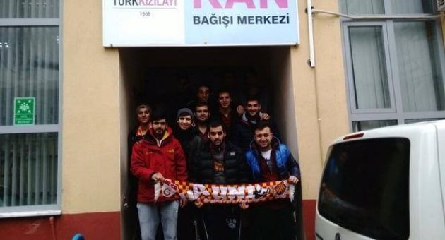 Galatasaraylı Taraftarlardan Kan Bağışı