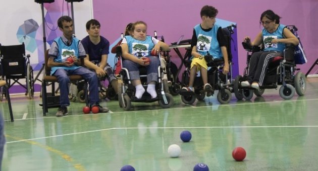Gaziemir’de Boccia Rüzgarı