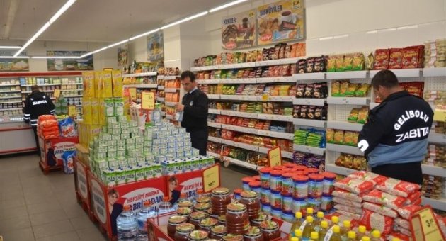 Gelibolu Zabıtasından Gıda Denetimi