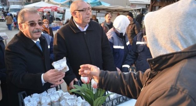 Gelibolu’da 6 Bin Lale Soğanı Dağıtıldı