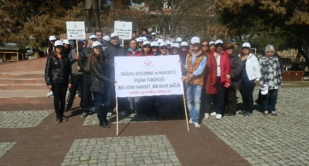 Gelibolu’da Sağlıklı Yaşam Yürüyüşü