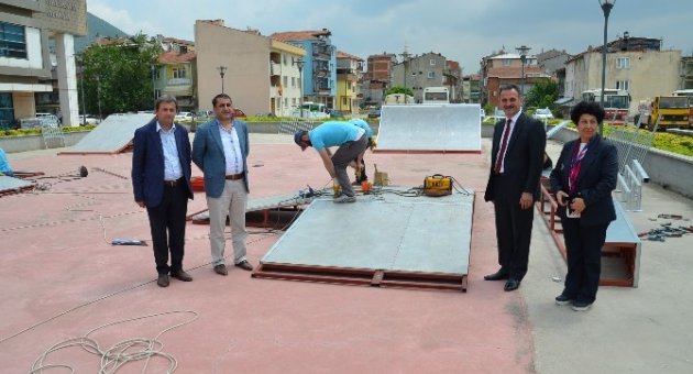 Gemlik’e Kaykay Pisti