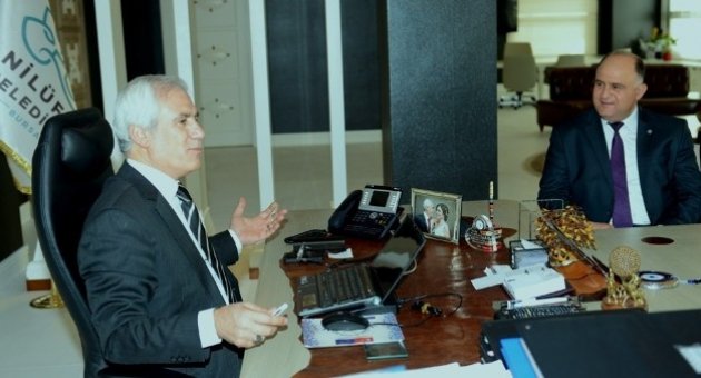 Geyikli Belediye Başkanı Yılmaz’dan Bozbey’e Ziyaret