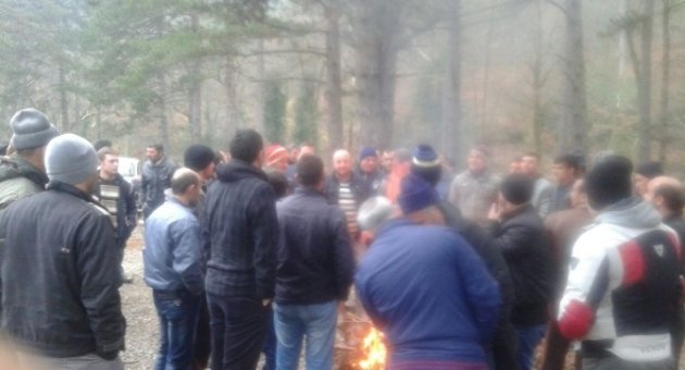 Göçük Meydana Gelen Kurşun Madeni İşçileri Üretimi Durdurdu