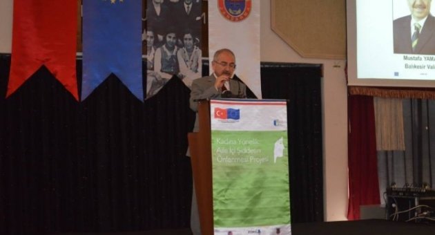 Gömeç Belediye Başkanı Arslan Balıkesir’deki Kadına Yönelik Şiddet Seminerine Katıldı