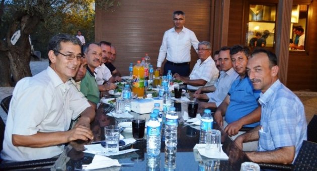 Gömeç’te Kaymakam Yavuza Yemekli Veda