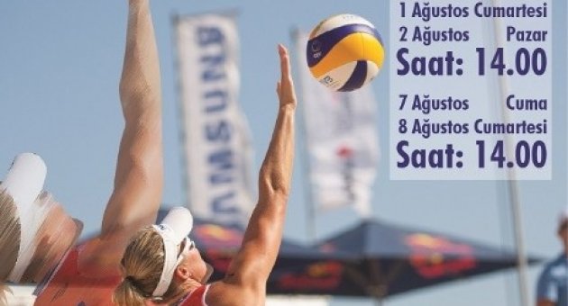 Gümüldür’de Voleybol Zamanı