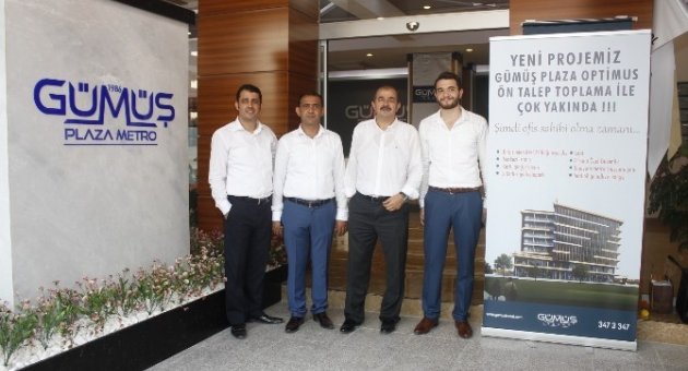 Gümüş Plaza Metro’da Anahtar Teslim Töreni