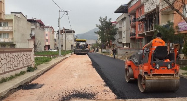 Gürsu Yollarına 73 Bin Ton Asfalt Döküldü