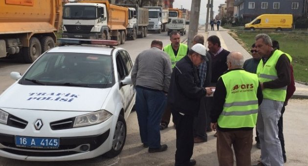 Güzergah Dışına Çıkan Hafriyat Kamyonlarına Ceza Yağdı