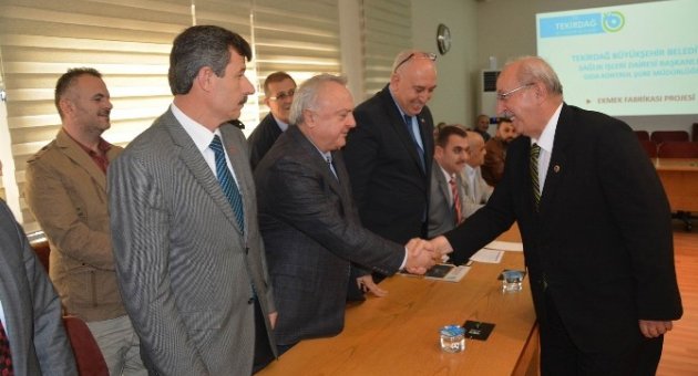 Halk Ekmek Fabrikası Projesi Fırıncı Esnafı İle Tartışıldı