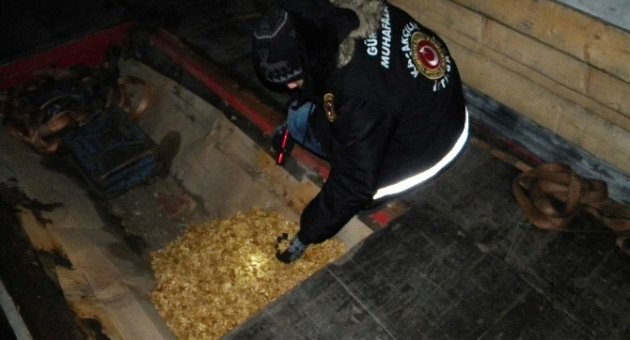 Hamzabeyli’de 235 Kilo Kaçak Ceviz Ele Geçirildi
