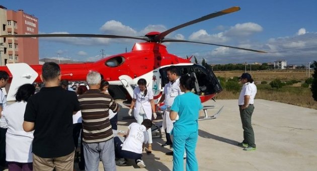 Hava Ambulansı Can Kurtarmaya Devam Ediyor